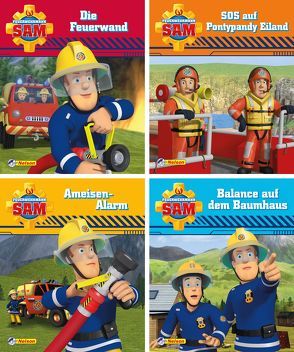 Nelson Mini-Bücher: 4er Feuerwehrmann Sam 9-12