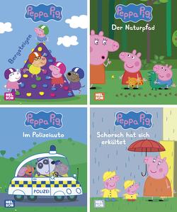 Nelson Mini-Bücher: 4er Peppa Pig 25-28 von Korda,  Steffi