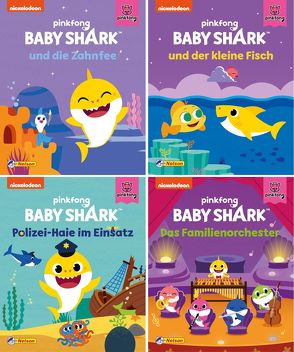 Nelson Mini-Bücher: Baby Shark – 1-4 (Einzel/WWS)