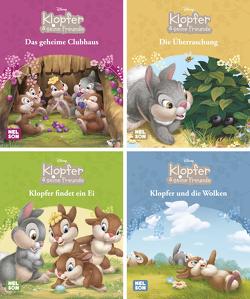 Nelson Mini-Bücher: Disney Klopfer 1-4