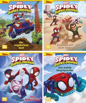 Nelson Mini-Bücher: Marvel: Spidey und seine Super-Freunde: 1-4