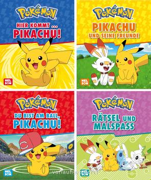 Nelson Mini-Bücher: Pokémon: 4er Pikachu 1-4