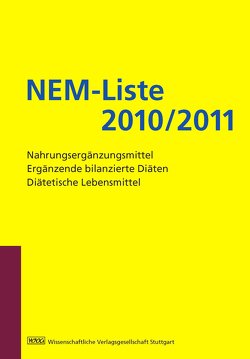 NEM-Liste 2010/2011 von May-Manke,  Antje, Saur,  Ralph, Scholz,  Eberhard