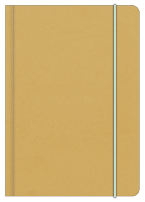 NEOMINT 12×17 cm – Blankbook – 240 blanko Seiten – Softcover – gebunden