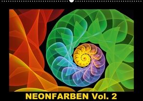 Neonfarben Vol. 2 / CH-Version (Wandkalender 2018 DIN A2 quer) von Art,  gabiw