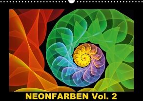 Neonfarben Vol. 2 / CH-Version (Wandkalender 2018 DIN A3 quer) von Art,  gabiw