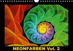 Neonfarben Vol. 2 / CH-Version (Wandkalender 2018 DIN A4 quer) von Art,  gabiw