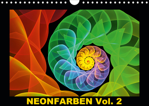 Neonfarben Vol. 2 / CH-Version (Wandkalender 2020 DIN A4 quer) von Art,  gabiw