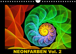 Neonfarben Vol. 2 / CH-Version (Wandkalender 2023 DIN A4 quer) von Art,  gabiw