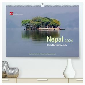 Nepal 2024 – Dem Himmel so nah (hochwertiger Premium Wandkalender 2024 DIN A2 quer), Kunstdruck in Hochglanz von Bergwitz,  Uwe