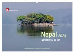 Nepal 2024 – Dem Himmel so nah (Wandkalender 2024 DIN A2 quer), CALVENDO Monatskalender von Bergwitz,  Uwe