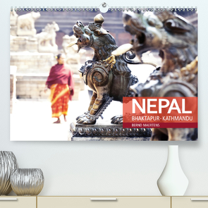 NEPAL Bhaktapur Kathmandu (Premium, hochwertiger DIN A2 Wandkalender 2021, Kunstdruck in Hochglanz) von Maertens,  Bernd