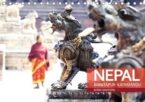 NEPAL Bhaktapur Kathmandu (Tischkalender 2018 DIN A5 quer) von Maertens,  Bernd