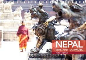 NEPAL Bhaktapur Kathmandu (Tischkalender 2019 DIN A5 quer) von Maertens,  Bernd
