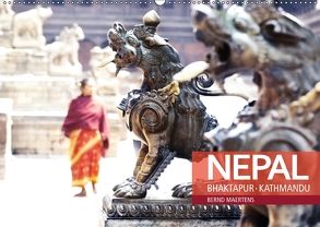 NEPAL Bhaktapur Kathmandu (Wandkalender 2018 DIN A2 quer) von Maertens,  Bernd