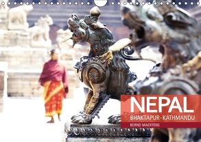 NEPAL Bhaktapur Kathmandu (Wandkalender 2018 DIN A4 quer) von Maertens,  Bernd