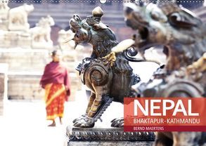 NEPAL Bhaktapur Kathmandu (Wandkalender 2019 DIN A2 quer) von Maertens,  Bernd