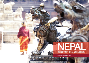 NEPAL Bhaktapur Kathmandu (Wandkalender 2021 DIN A2 quer) von Maertens,  Bernd