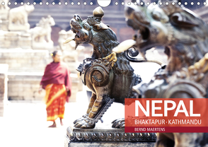 NEPAL Bhaktapur Kathmandu (Wandkalender 2021 DIN A4 quer) von Maertens,  Bernd