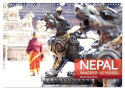 NEPAL Bhaktapur Kathmandu (Wandkalender 2024 DIN A3 quer), CALVENDO Monatskalender von Maertens,  Bernd