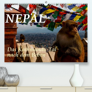 Nepal-Das Kathmandu-Tal nach dem Beben (Premium, hochwertiger DIN A2 Wandkalender 2023, Kunstdruck in Hochglanz) von Baumert,  Frank