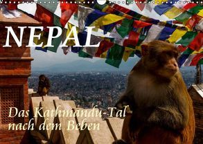 Nepal-Das Kathmandu-Tal nach dem Beben (Wandkalender 2019 DIN A3 quer) von Baumert,  Frank