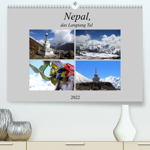 Nepal, das Langtang Tal (Premium, hochwertiger DIN A2 Wandkalender 2022, Kunstdruck in Hochglanz) von Albicker,  Gerhard