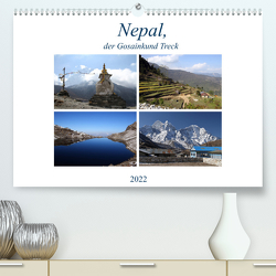 Nepal, der Gosainkund Treck (Premium, hochwertiger DIN A2 Wandkalender 2022, Kunstdruck in Hochglanz) von Albicker,  Gerhard