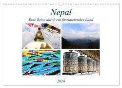 Nepal Eine Reise durch ein faszinierendes Land (Wandkalender 2024 DIN A3 quer), CALVENDO Monatskalender von Graupner,  Denise