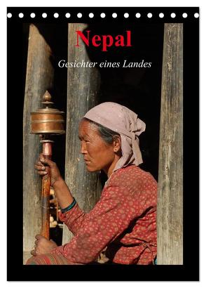 Nepal – Gesichter eines Landes (Tischkalender 2024 DIN A5 hoch), CALVENDO Monatskalender von Remberg,  Edgar