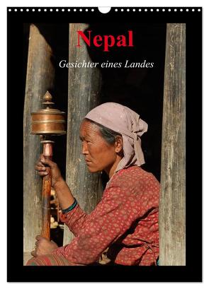 Nepal – Gesichter eines Landes (Wandkalender 2024 DIN A3 hoch), CALVENDO Monatskalender von Remberg,  Edgar