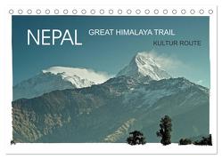 NEPAL GREAT HIMALAYA TRAIL – KULTUR ROUTE (Tischkalender 2024 DIN A5 quer), CALVENDO Monatskalender von Wurm,  Achim