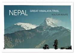 NEPAL GREAT HIMALAYA TRAIL – KULTUR ROUTE (Wandkalender 2024 DIN A2 quer), CALVENDO Monatskalender von Wurm,  Achim