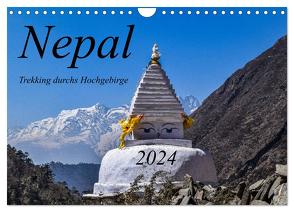 Nepal- Trekking durchs Hochgebirge (Wandkalender 2024 DIN A4 quer), CALVENDO Monatskalender von Weigelt,  Holger