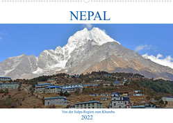 NEPAL, von der Salpa-Region zum Khumbu (Wandkalender 2022 DIN A2 quer) von Senff,  Ulrich