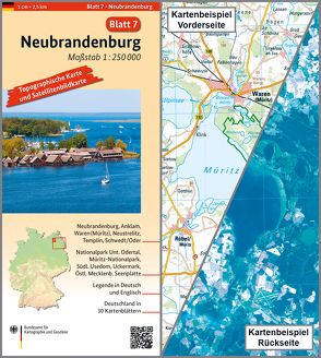 Neubrandenburg von BKG - Bundesamt für Kartographie und Geodäsie