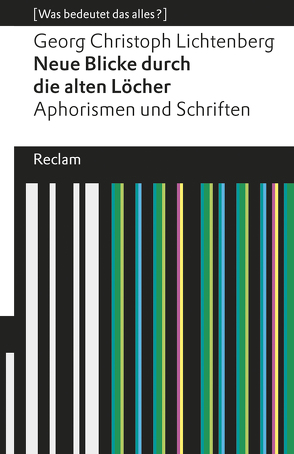 Neue Blicke durch die alten Löcher von Lichtenberg,  Georg Christoph, Möbus,  Frank