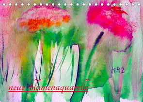 Neue Blumenaquarelle (Tischkalender 2023 DIN A5 quer) von Ziehr,  Maria-Anna