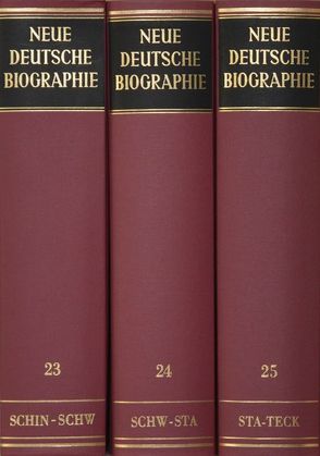 Neue Deutsche Biographie. von Bayerische Akademie der Wissenschaften. Historische Kommission
