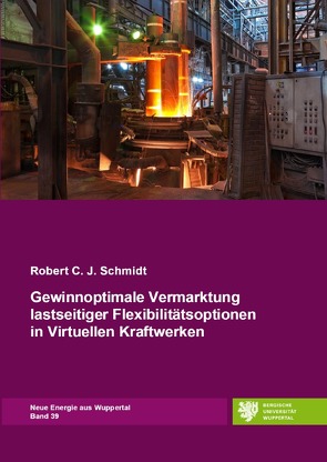 Neue Energie aus Wuppertal / Gewinnoptimale Vermarktung lastseitiger Flexibilitätsoptionen in Virtuellen Kraftwerken von Schmidt,  Robert