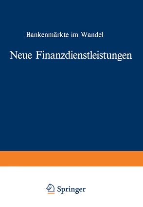 Neue Finanzdienstleistungen von Glogowski,  Erhard, Münch,  Manfred