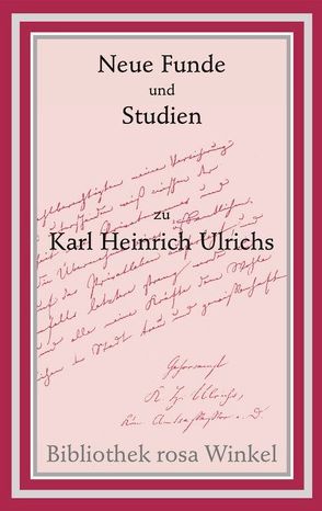 Neue Funde und Studien zu Karl Heinrich Ulrichs von Setz,  Wolfram
