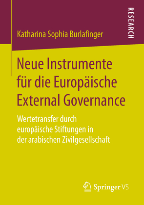 Neue Instrumente für die Europäische External Governance von Burlafinger,  Katharina Sophia