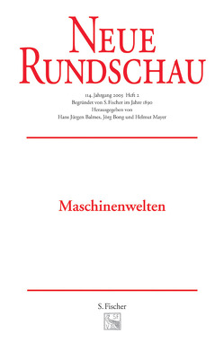 Neue Rundschau 2003/2 von Balmes,  Hans-Jürgen, Mayer,  Helmut