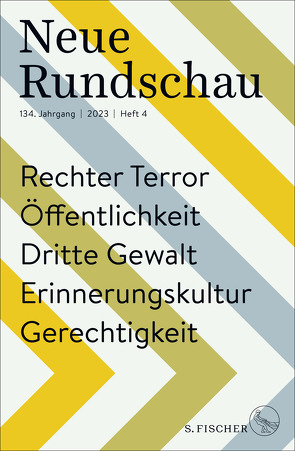 Neue Rundschau 2023/4 von Lektor*innen des S. Fischer Verlags