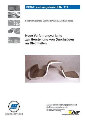 Neue Verfahrensvariante zur Herstellung von Durchzügen an Blechteilen von Lierath,  Friedhelm, Petzold,  Winfried, Reps,  Diethard