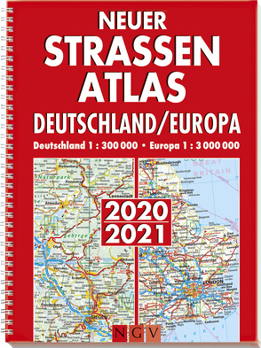 Neuer Straßenatlas Deutschland/Europa 2020/2021