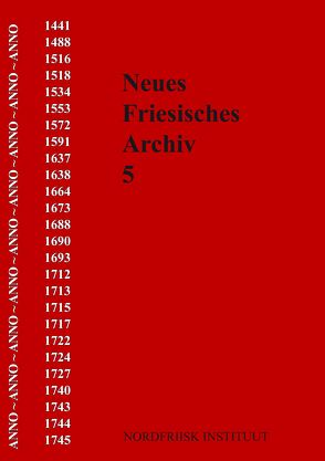 Neues Friesisches Archiv 5 von Panten,  Albert