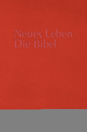 Neues Leben. Die Bibel. Taschenausgabe, ital. Kunstleder piemont-rot