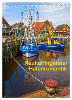 Neuharlingersiel Hafenromantik / Planer (Tischkalender 2024 DIN A5 hoch), CALVENDO Monatskalender von Friedrich,  Olaf